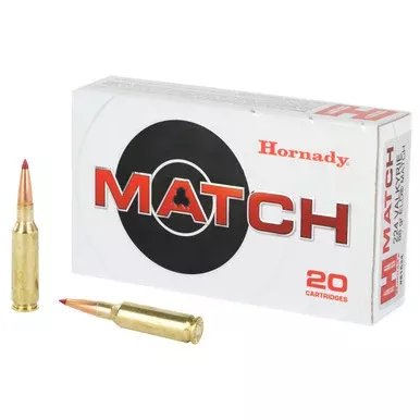 Hornady Match Ammo .224 Valkyrie .224″ 88gr ELD-M 20/Box