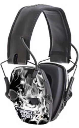 How R-02531 Impact Sport Smoke ELEC Earmuff
