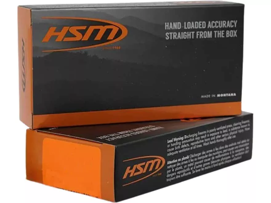 HSM Subsonic 308 Winchester Ammo 175 Grain Sierra MatchKing Boat Tail Hollow Point Box of 20