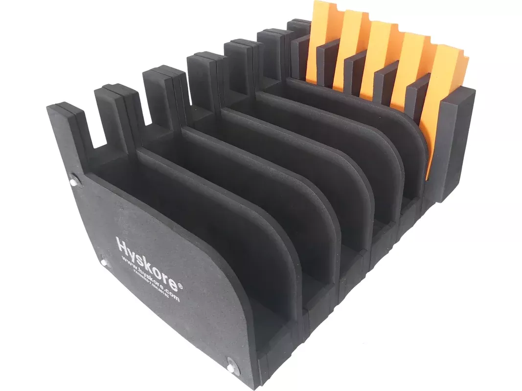 Hyskore Modular 5 Gun Rack with 5 Magazine Insert Black