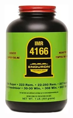 IMR 4166 Smokeless Powder 1 lb Canister