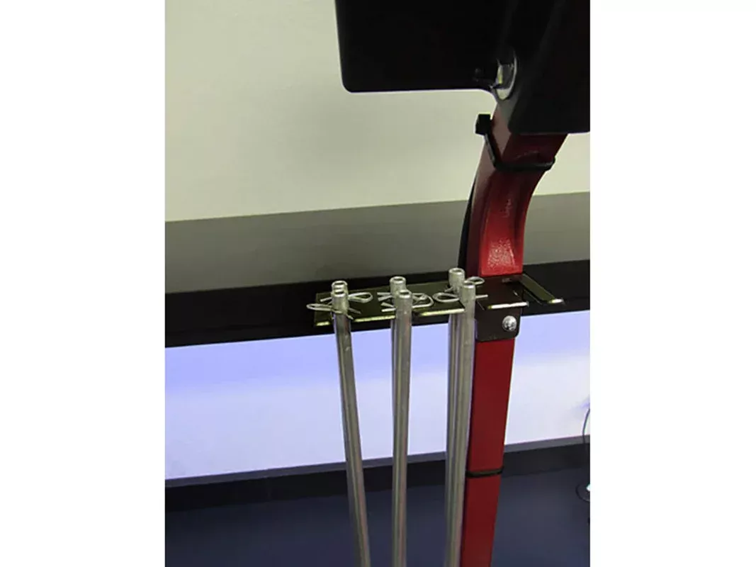 Inline Fabrication Primer Tube Rack Mounted Style Black