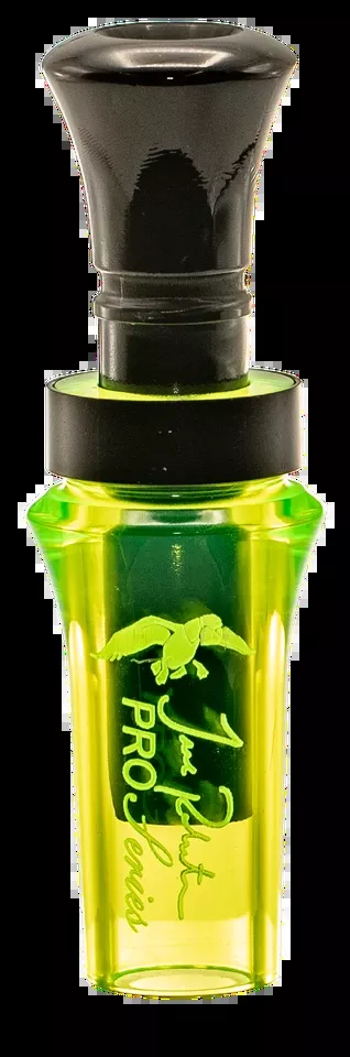 Jase Robertson Pro Series Double Reed Duck Call - Chartreuse Acrylic
