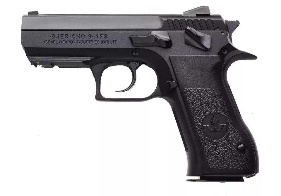"Jericho 9mm Steel Pistol - 10+1 Capacity, 3.8" Barrel"