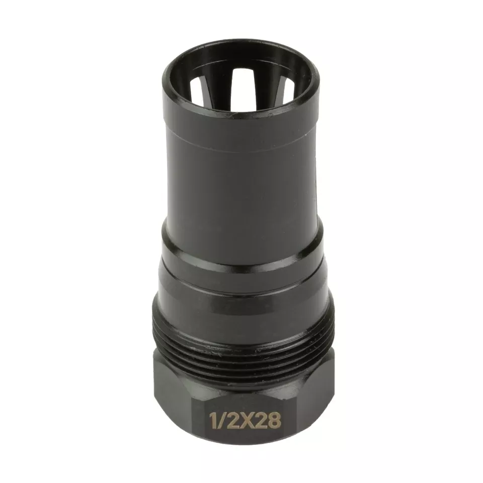 KAK Plan B A2 Flash Hider 1/2x28 5.56 Nitride Black