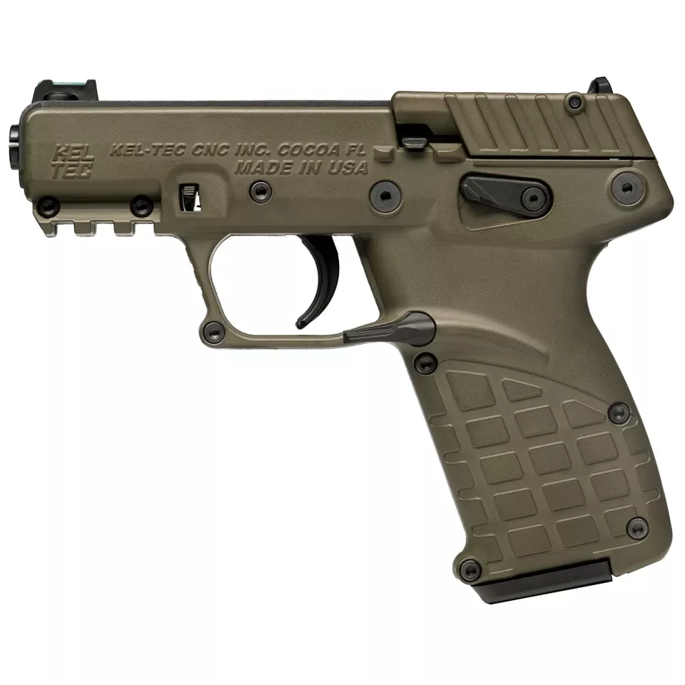 KELTEC P17 22LR Pistol 3.8" Barrel 10-Round Green