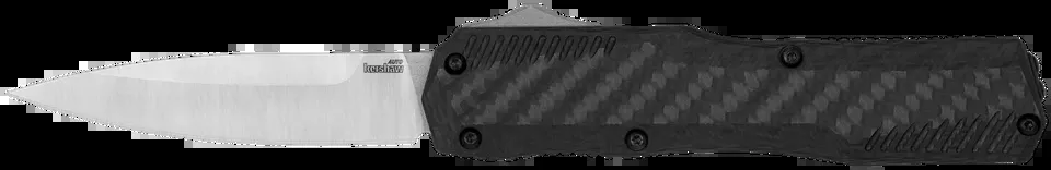 Kershaw 9000CF Livewire OTF Dagger with Black PVD MagnaCut Blade and Anodized Aluminum Handle