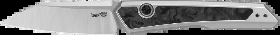 Kershaw Launch 20 EDC Automatic Knife with 3" Reverse Tanto Blade and Black/Gray Handle