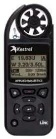 Kestrel Elite Weather Meter With Applied Ballistics LinkWireless Connectivity Pre-loaded Ruger Rifle Data Black Finish