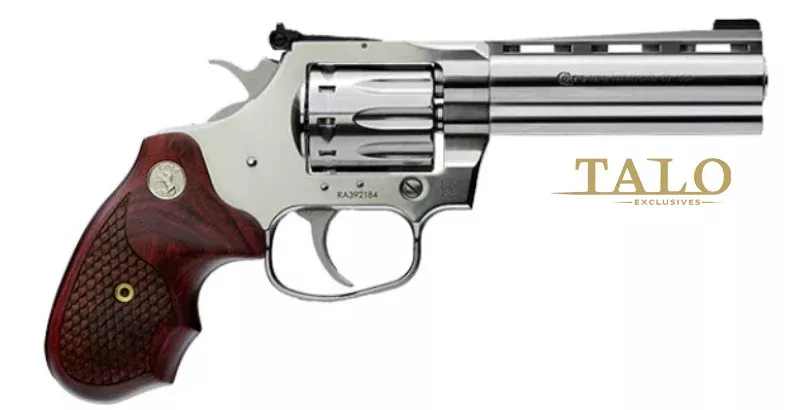 King Cobra 22LR 4.25″ SS/Walnut 10-Rd TALO