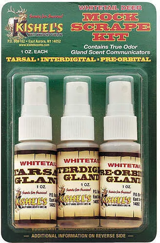 KISHELS QUALITY ANIMAL SCENTS Mock Scrape Kit 67