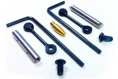 KNS Precision Inc. FALSEn-Rotating Trigger/Hammer Pins Fits Smith & Wesson M&P 15-22 Gen 2 Mod Black Finish MP15-22