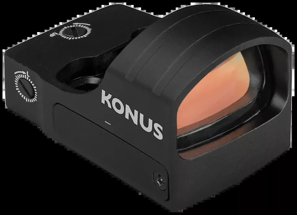 Konus 7205 Fission 3.0 Matte Black Red Dot Sight 4 MOA