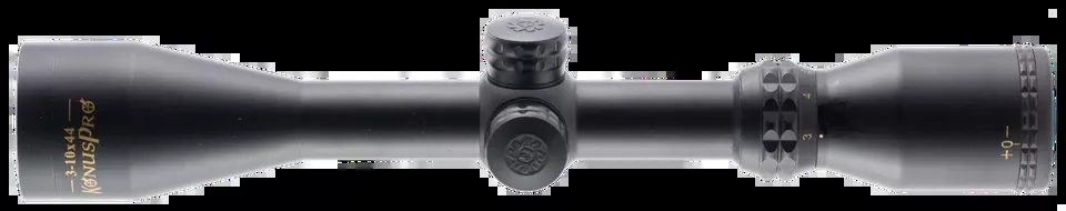 Konus 7255 KonusPro Matte Black 3-10x44mm Scope with 30/30 Reticle