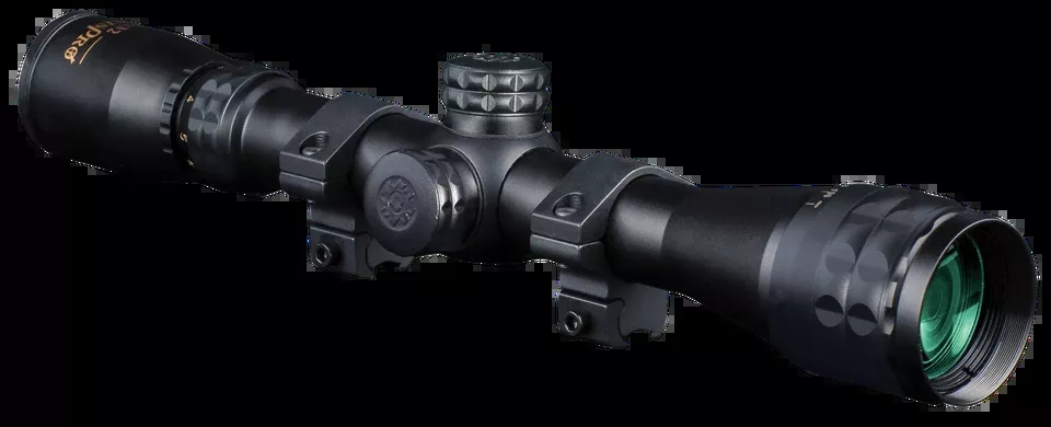 Konus 7267 KonusPro 3-9x32mm AO Matte Black Scope with 30/30 Duplex Reticle and Mounting Rings