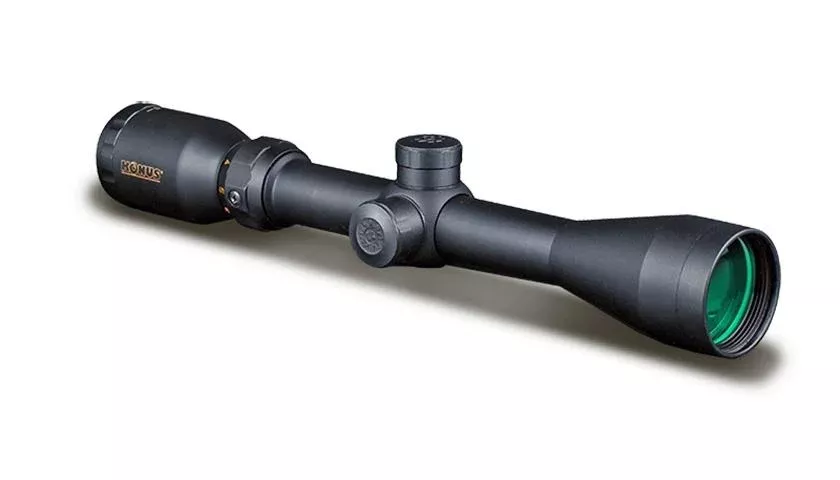 KonusPro 550 Rifle Scope – 3-9x40mm Engraved 550 Ballistic Reticle Matte Black