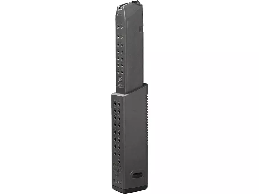 Kriss Magazine for Glock 17, 34, Kriss Vector 40-Round 9mm Polymer Black