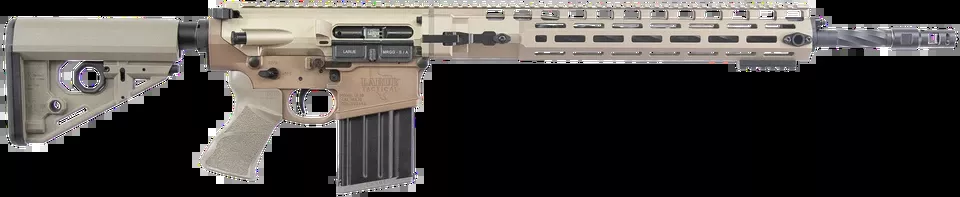 Larue Tactical LTMRGGS65CM20FDE 6.5 Creedmoor Rifle with 20" Barrel and FDE Finish