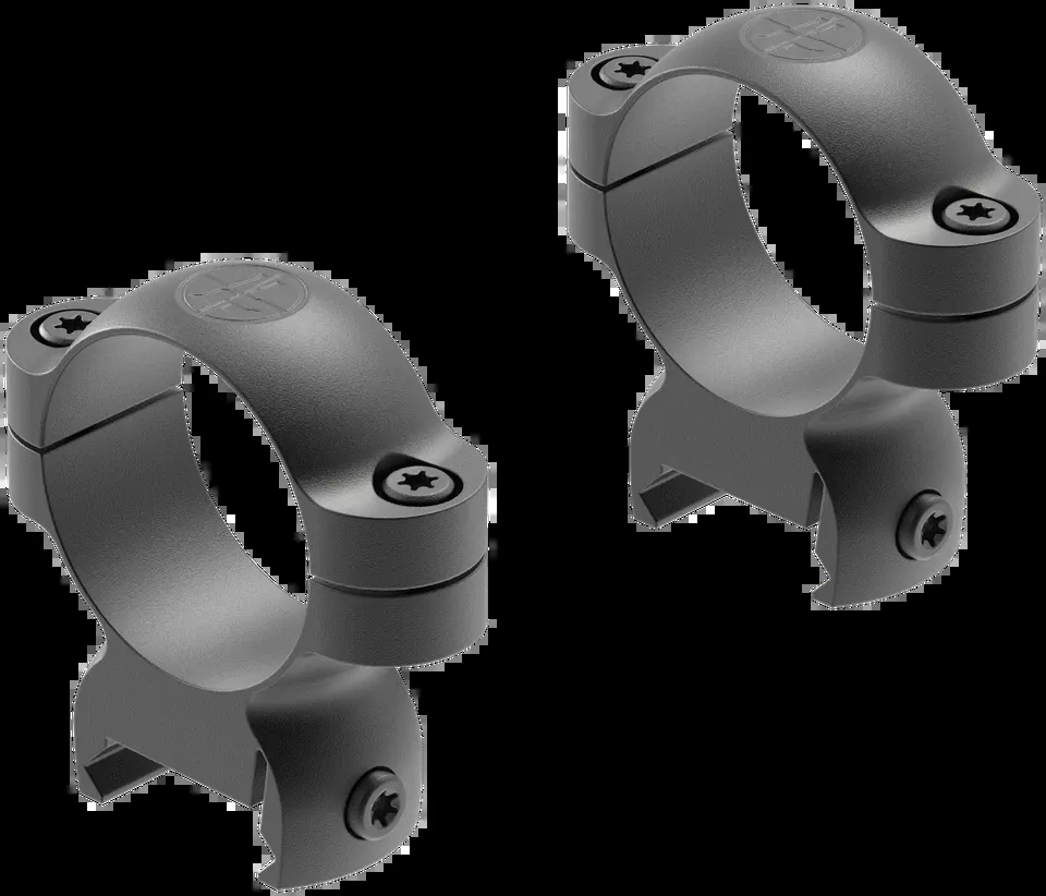 Leupold 120978 LRW Cross-Slot 30mm High Matte Black Scope Rings