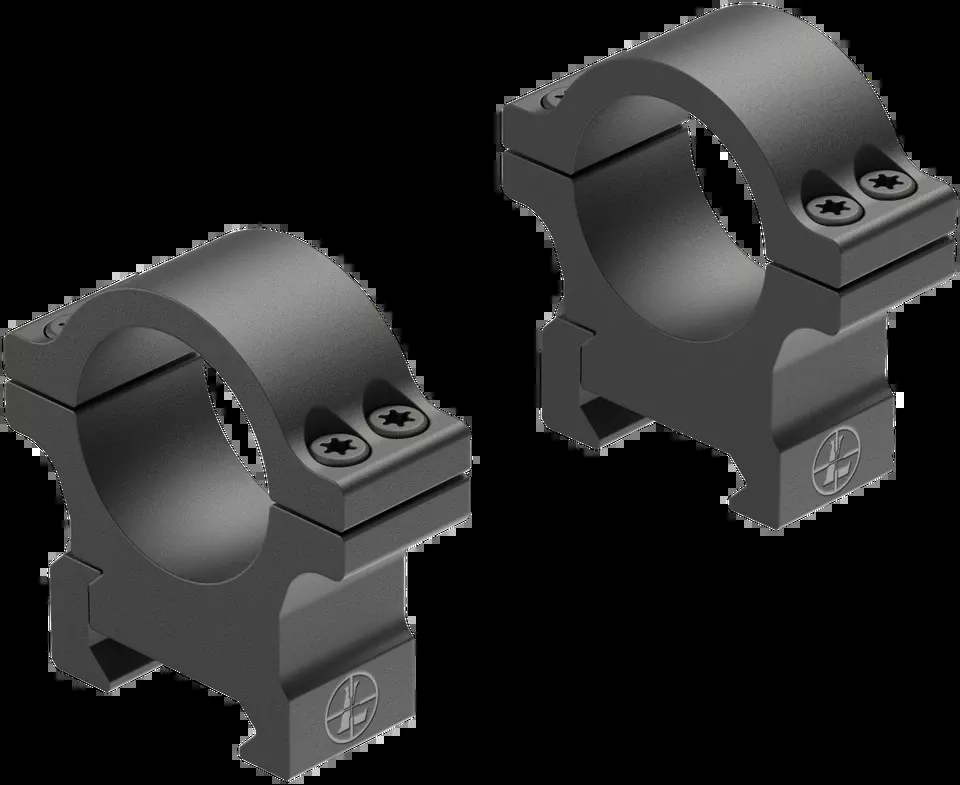 Leupold 180944 Open Range Cross-Slot Matte Black 1" Medium Scope Mount