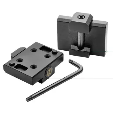 Leupold DeltaPoint Pro | Mount | Fits DeltaPoint Pro | Cross Slot | Matte Finish | 120056