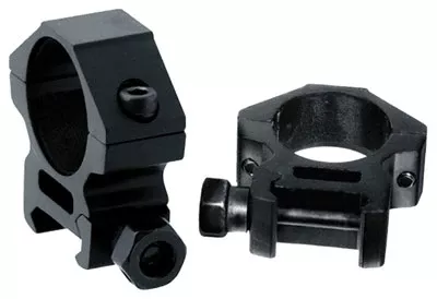 Low Profile 30mm UTG Rings - Matte Black Picatinny/Weaver