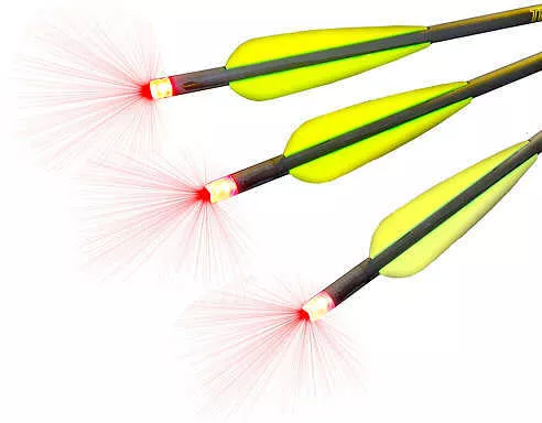 LumeFALSEk Burt Coyote for Crossbow Bolt 2219 Moon 27.8 Grain Red 3/pk. 47119