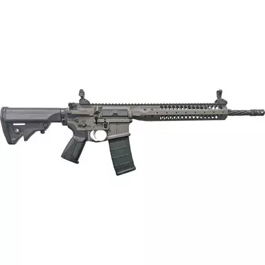 LWRC IC-Billet SPR Rifle 5.56 NATO 16.1″ Barrel Grey Cerakote