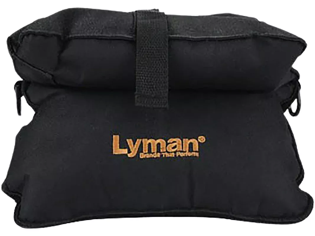 Lyman Match Bag Shooting Rest Bag Nylon Black Filled