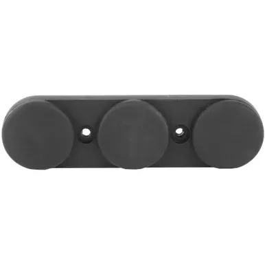Lyman Products Concealment Magnet | Black | 3 Magnet Design | Includes Mounting Screws | Drywall Anchors | and Double-Sided Adhesive Tape | 03190