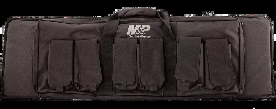 M&P Accessories 42" Pro Tac Gun Case with External Pocket & Magazine Pouches
