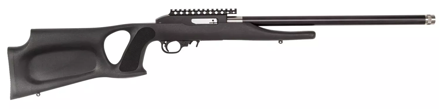 Magnum Research SSAT22UT Magnum Lite SwitchBolt 22 LR 10+1 18″ Black Aluminum Tensioned Threaded Barrel, Black w/Integral Scope Base Receiver, Black Fixed Thumbhole Stock, Right Hand