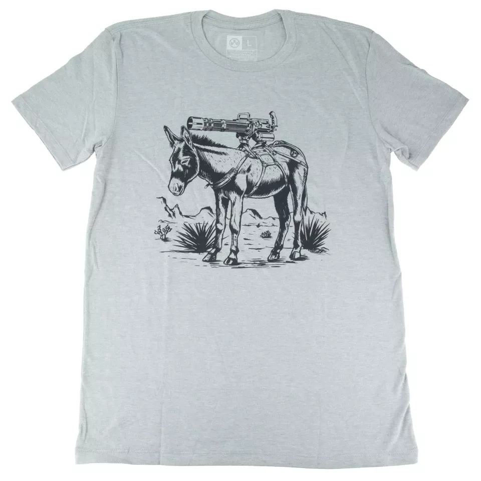 Magpul Burro CVC T-Shirt Stone Gray Large