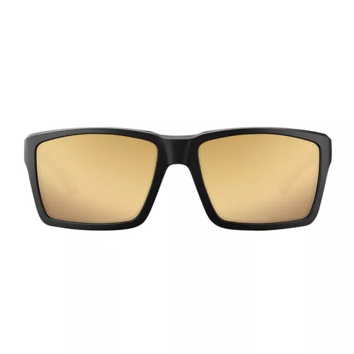 Magpul MAG1148-1-001-2030 Explorer XL Eyewear Adult Bronze Gold Mirror Lens Polycarbonate Black Frame