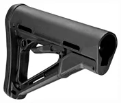 Magpul MAG311-BLK CTR Carbine Stock Black Synthetic for AR-15, M16, M4 with Commercial Tube (Tube Not Included)