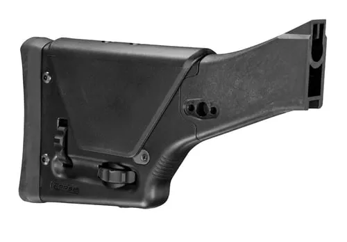 Magpul MAG341-BLK PRS2 Precision Stock Black Synthetic Fixed with Adjustable Comb for FN FAL