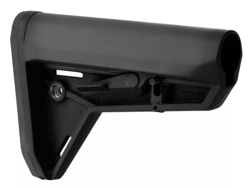 Magpul MAG348-BLK MOE SL Carbine Stock Black Synthetic for AR-15, M16, M4 with Commercial Tube (Tube Not Included)