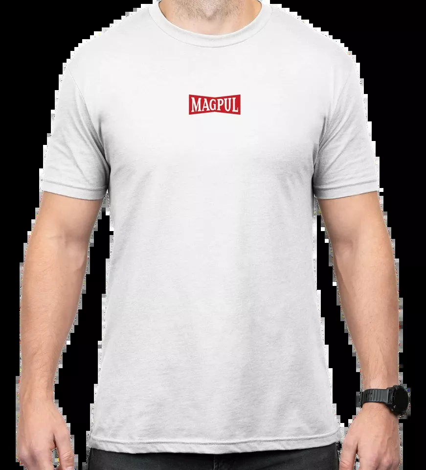 Magpul White Cotton Short Sleeve T-Shirt - Small