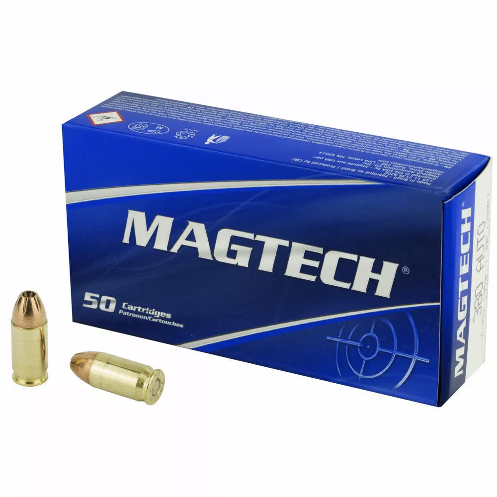 Magtech 380ACP 95 Grain Jacketed Hollow Point 50 /1000