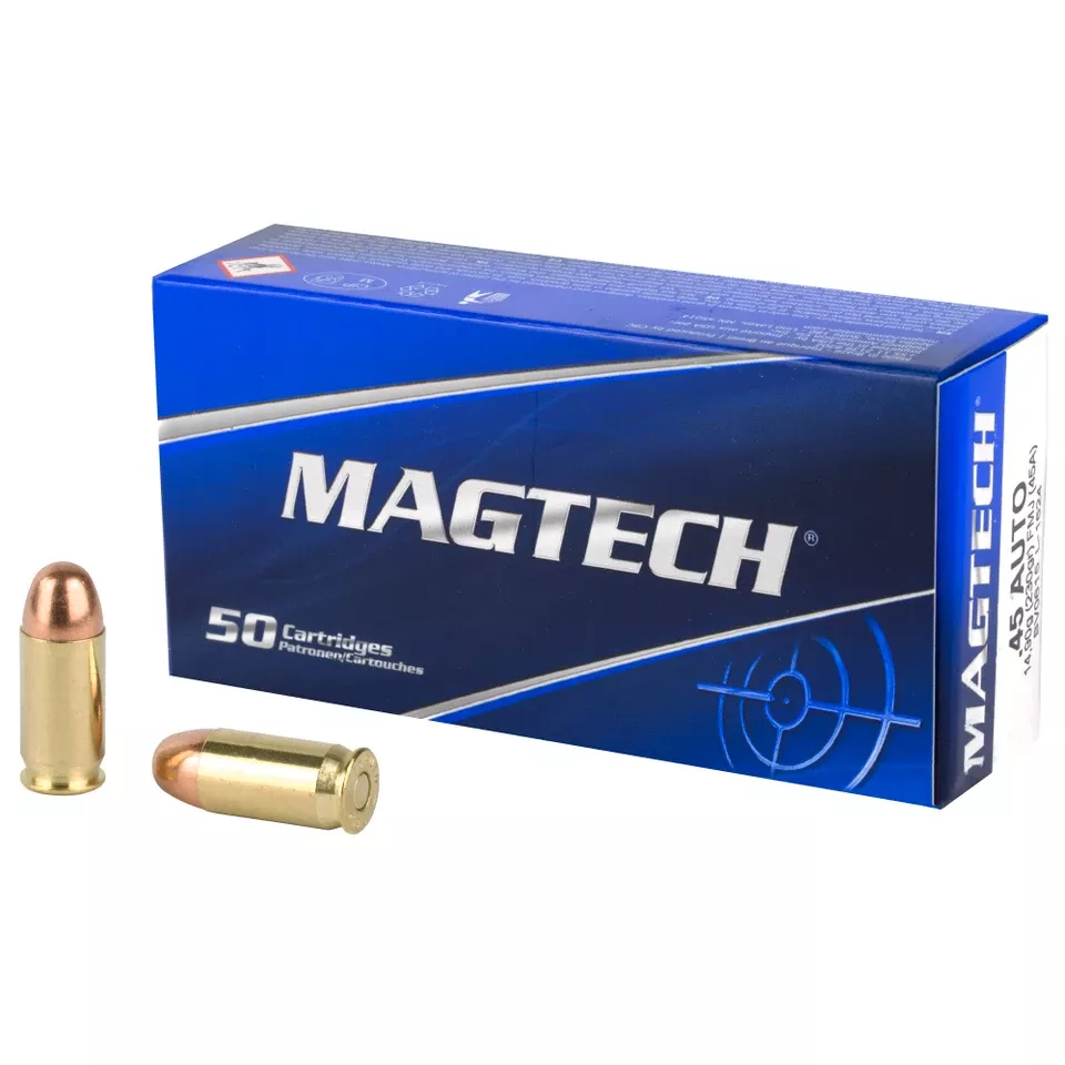 MAGTECH 45ACP 230GR FMJ Ammunition - 50 Rounds/1000 Rounds Available