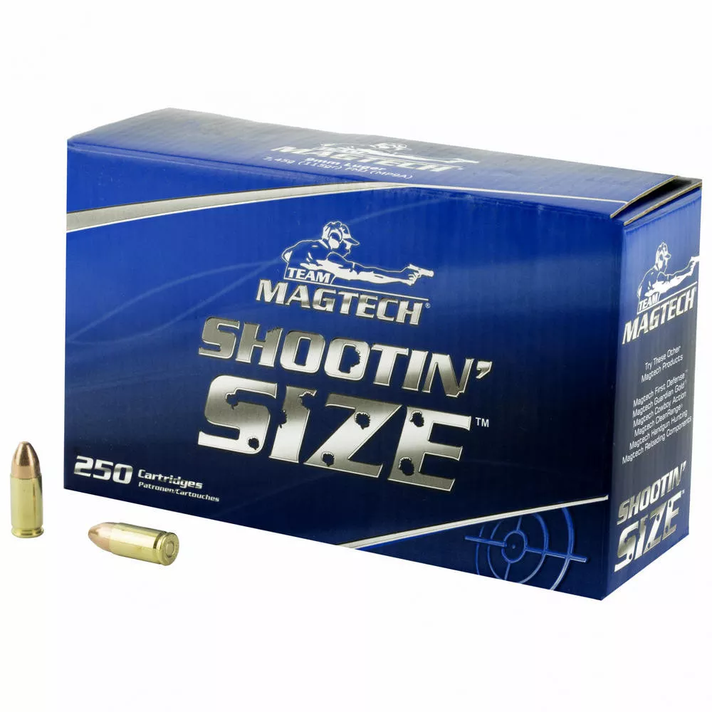 Magtech 9mm 115 Grain Full Metal Jacket 250 /1000