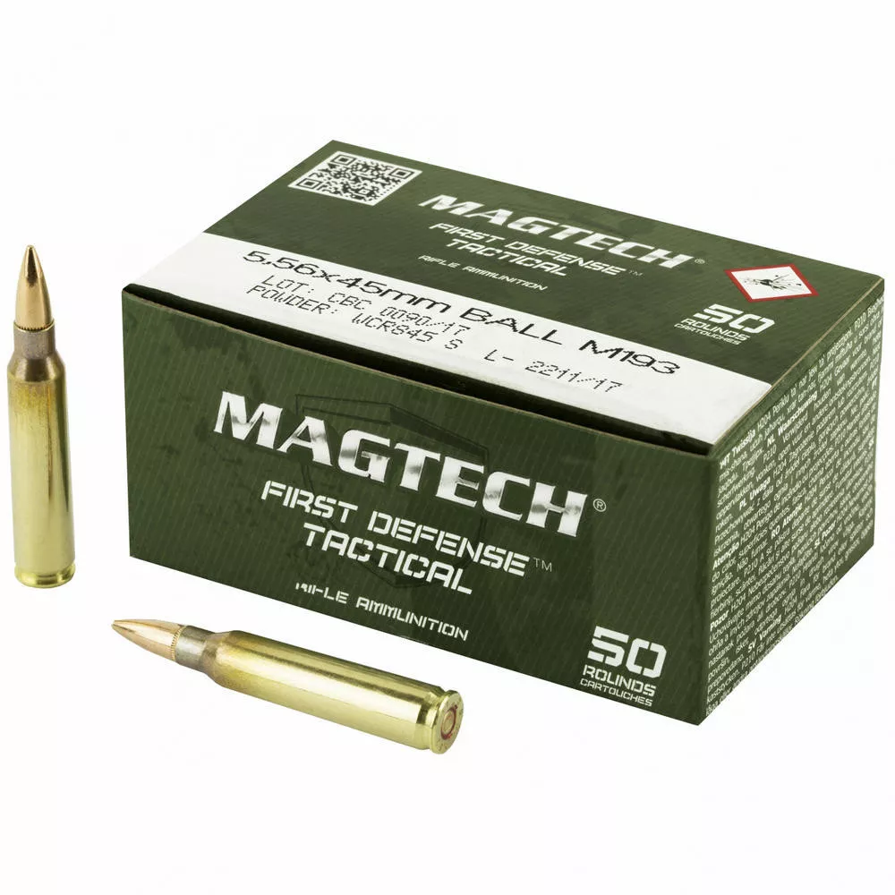 Magtech First Defense Tactical 5.56NSTO 55Grain Full Metal Jacket 50 /1000