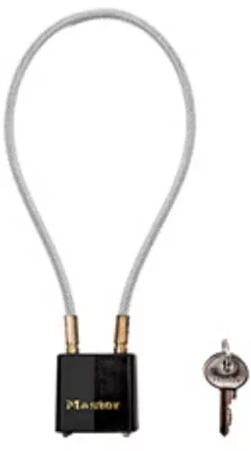 MasterLock Cable Gun Lock Keyed Alike 14" Long FALSEt CA Approved