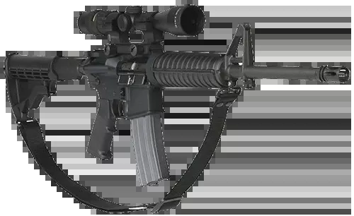 Max Ops SPT4 Adjustable Two-Point Tactical Sling - Black, 11" OAL