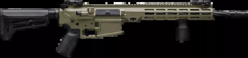 Maxim Defense MD10 6.5 Creedmoor Rifle with 18" Fluted Barrel and FDE Finish