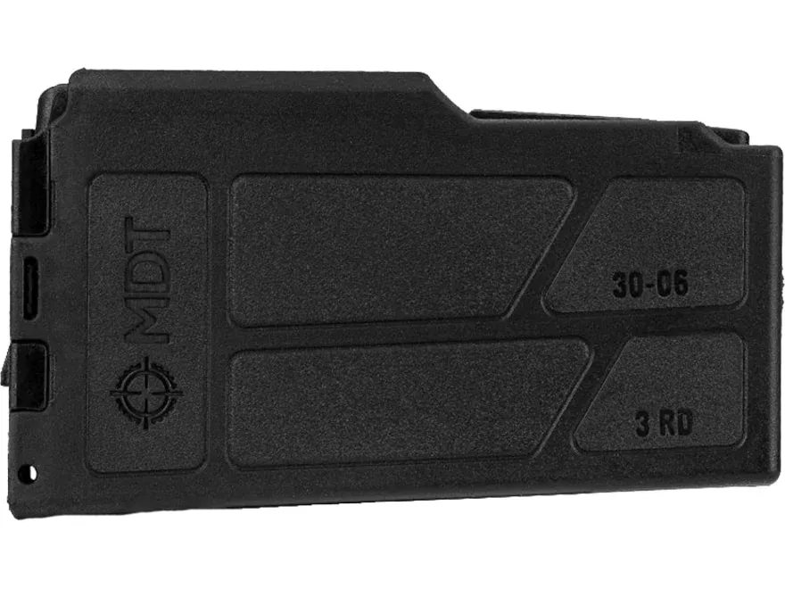 MDT Magazine CIP Long Action 30-06 Springfield 3-Round Polymer Black