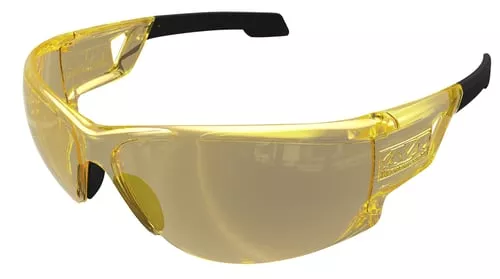 Mechanix Wear VNS30ACBU Type-NOSFA Amber Lens Anti-Scratch Black Frame