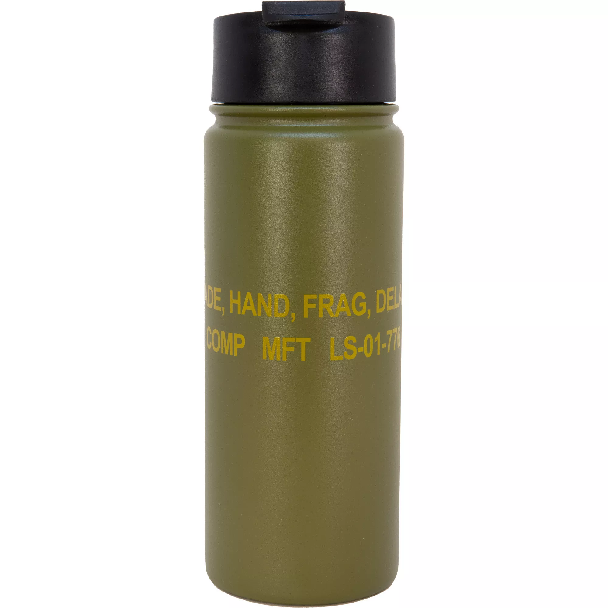 MFT M67 Drinkware Frag Flip Top Tumbler 16oz Green