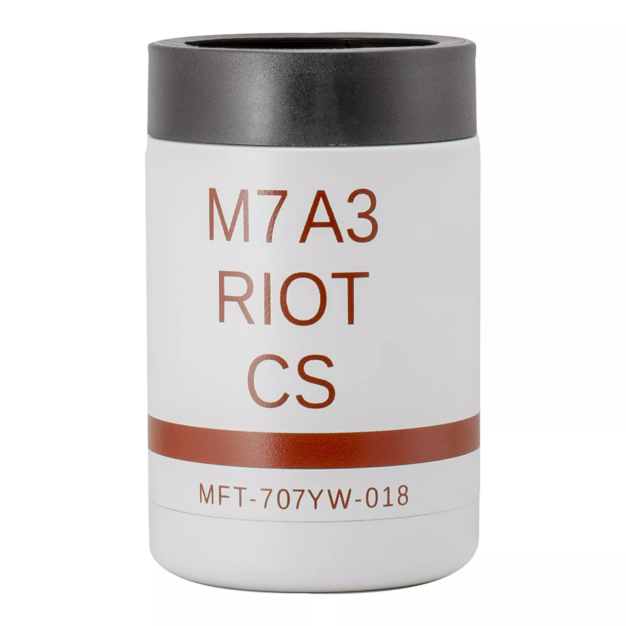MFT M7A3 CS Drinkware Can Cooler 12oz White