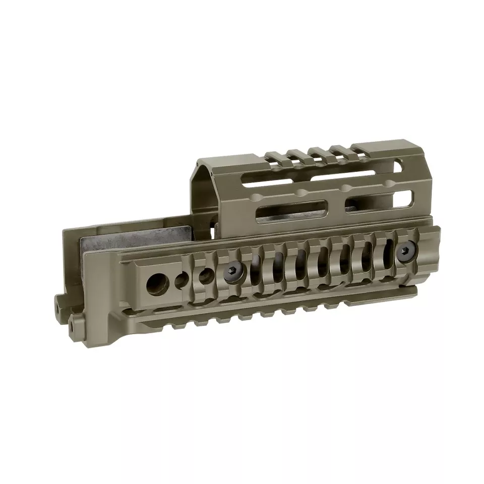 Midwest AK Alpha Quad Rail 6.0" Olive Drab Green
